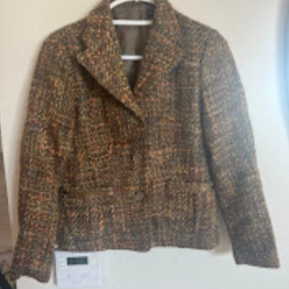 Liz Claiborne Collection woven y2k Blazer